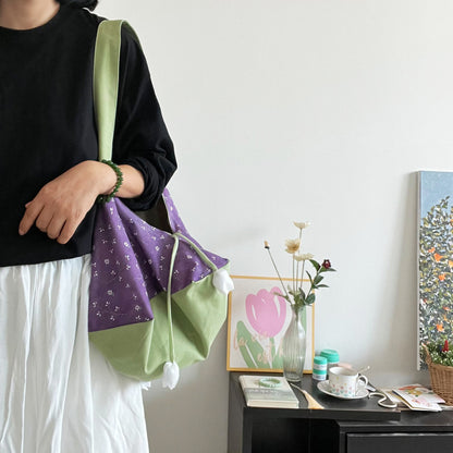 Lilac Origami Tote Bag