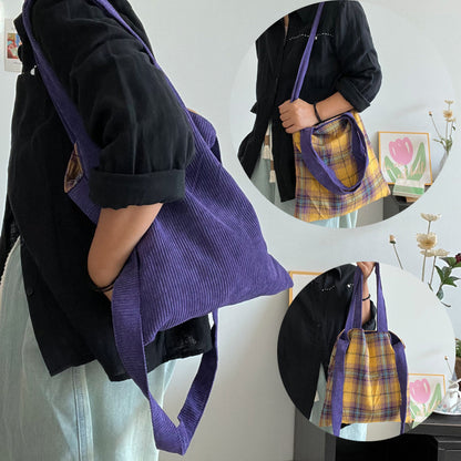 Purple Corduroy