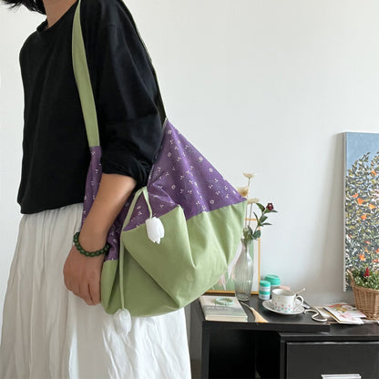 Lilac Origami Tote Bag