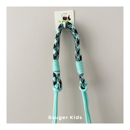 Dog head kids shoulder bag, ultra-light, water-resistant, fits snacks, toys and small essentials for daily use.