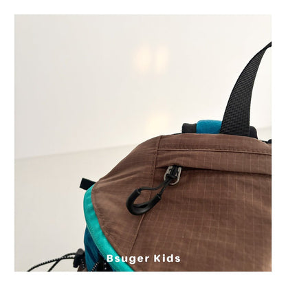 ultra-light backpack, durable wear-resistant design, adjustable straps, fits books, essentials for school and travel.